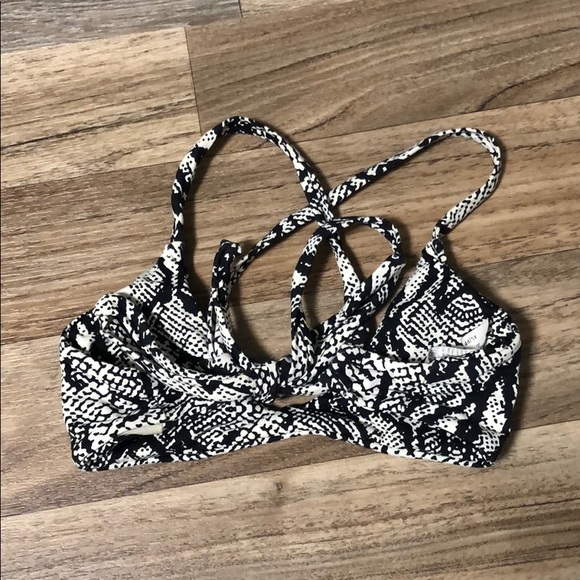 Midori Knox Print Bikini Top - Picture 4 of 7